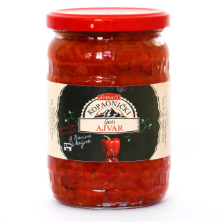 Domaći kopaonički ajvar ljuti 580g 