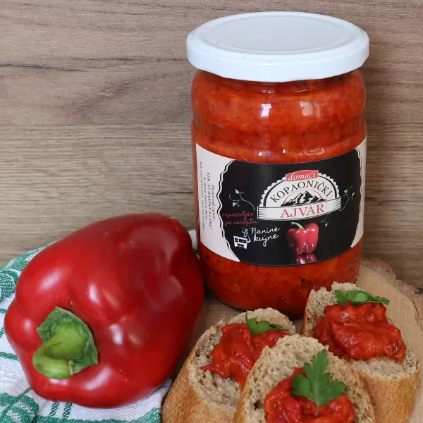 Domaći kopaonički ajvar 580g 