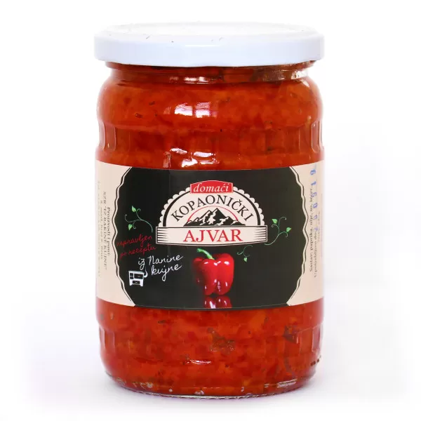 Domaći kopaonički ajvar 580g 